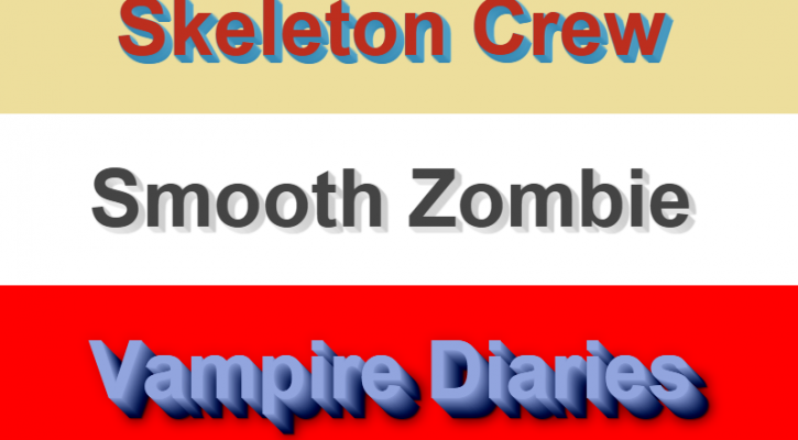 Một số hiệu ứng text-shadow đẹp mắt